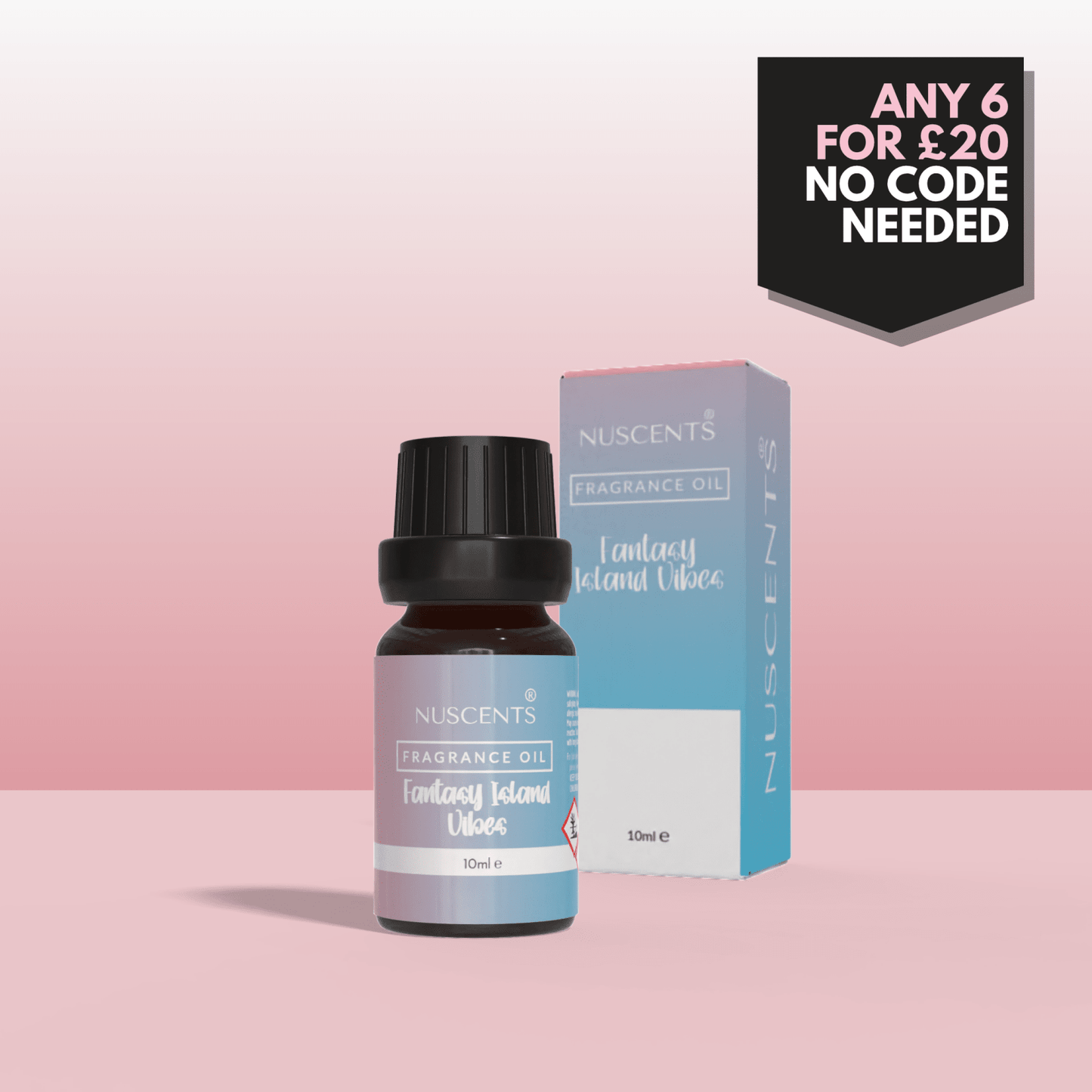 Fantasy Island Vibes Aroma Diffuser Fragrance Oil - Nuscents