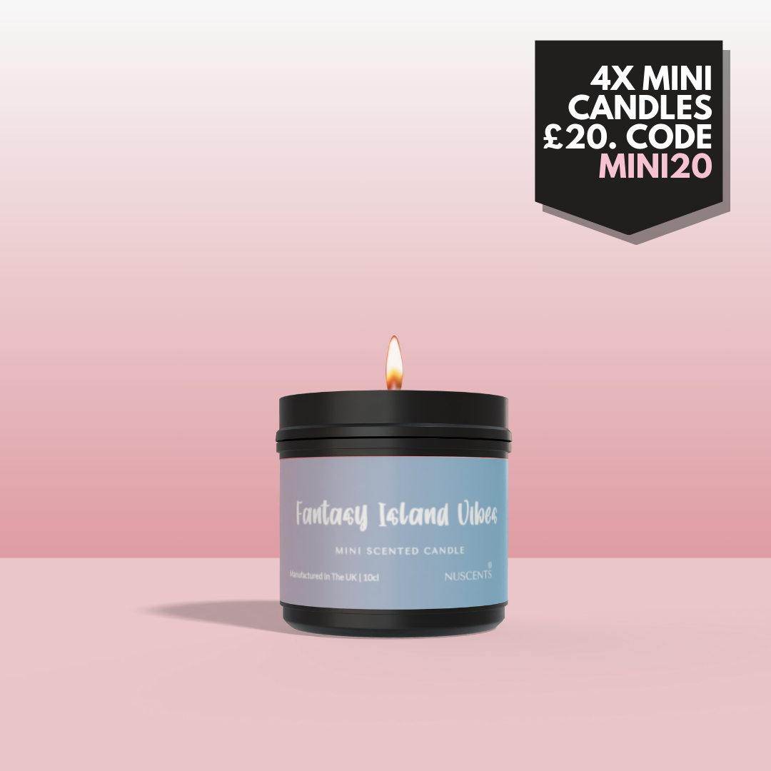 Fantasy Island Vibes Mini Candle - Nuscents