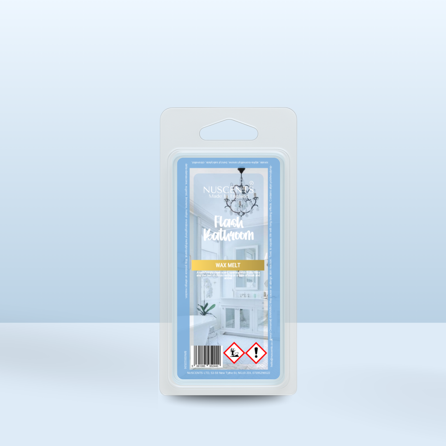 50g Flash Bathroom Scented Wax Melt