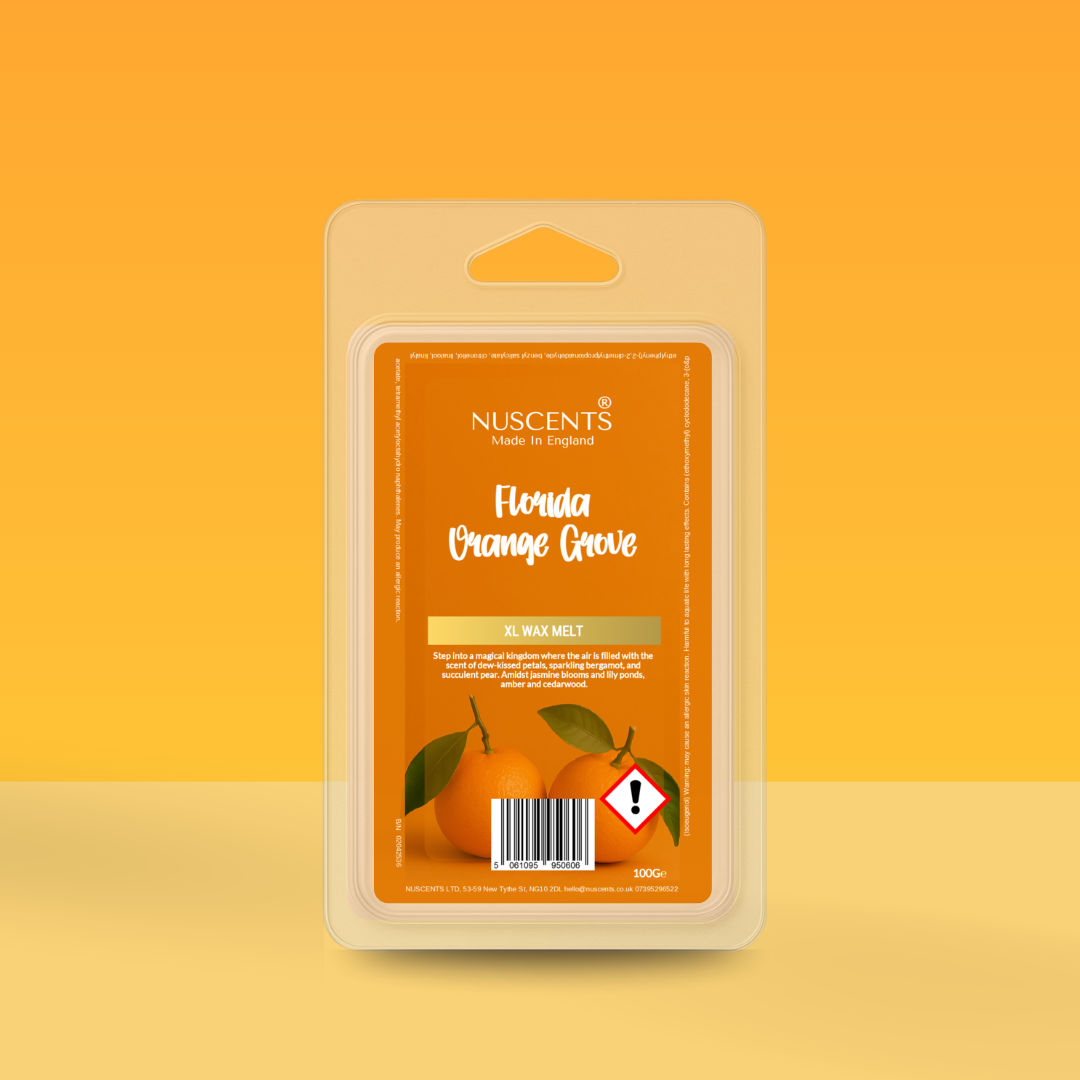 Florida Orange Grove XL Wax Melt - Nuscents