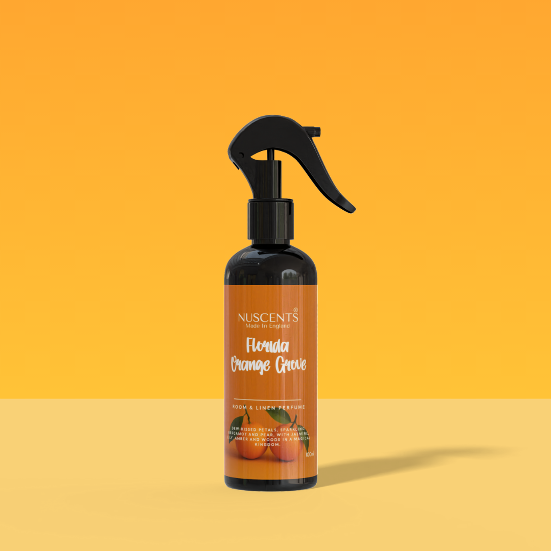 Florida Orange Grove Room & Linen Perfume Spray - Nuscents