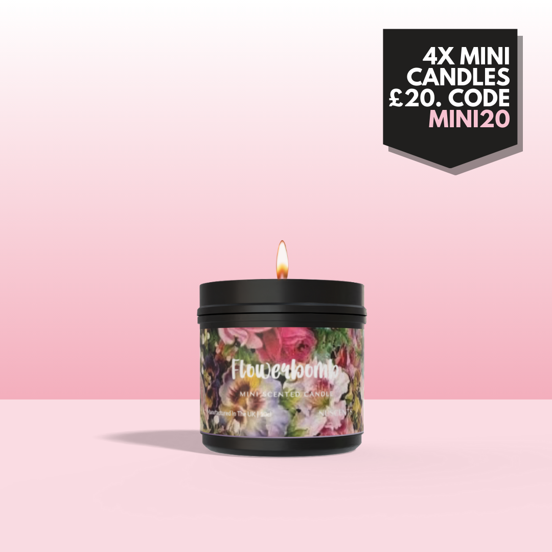 Flowerbomb Mini Candle