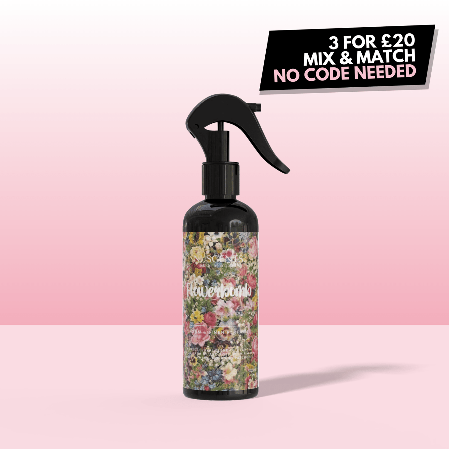 Flowerbomb Room & Linen Perfume Spray - Nuscents