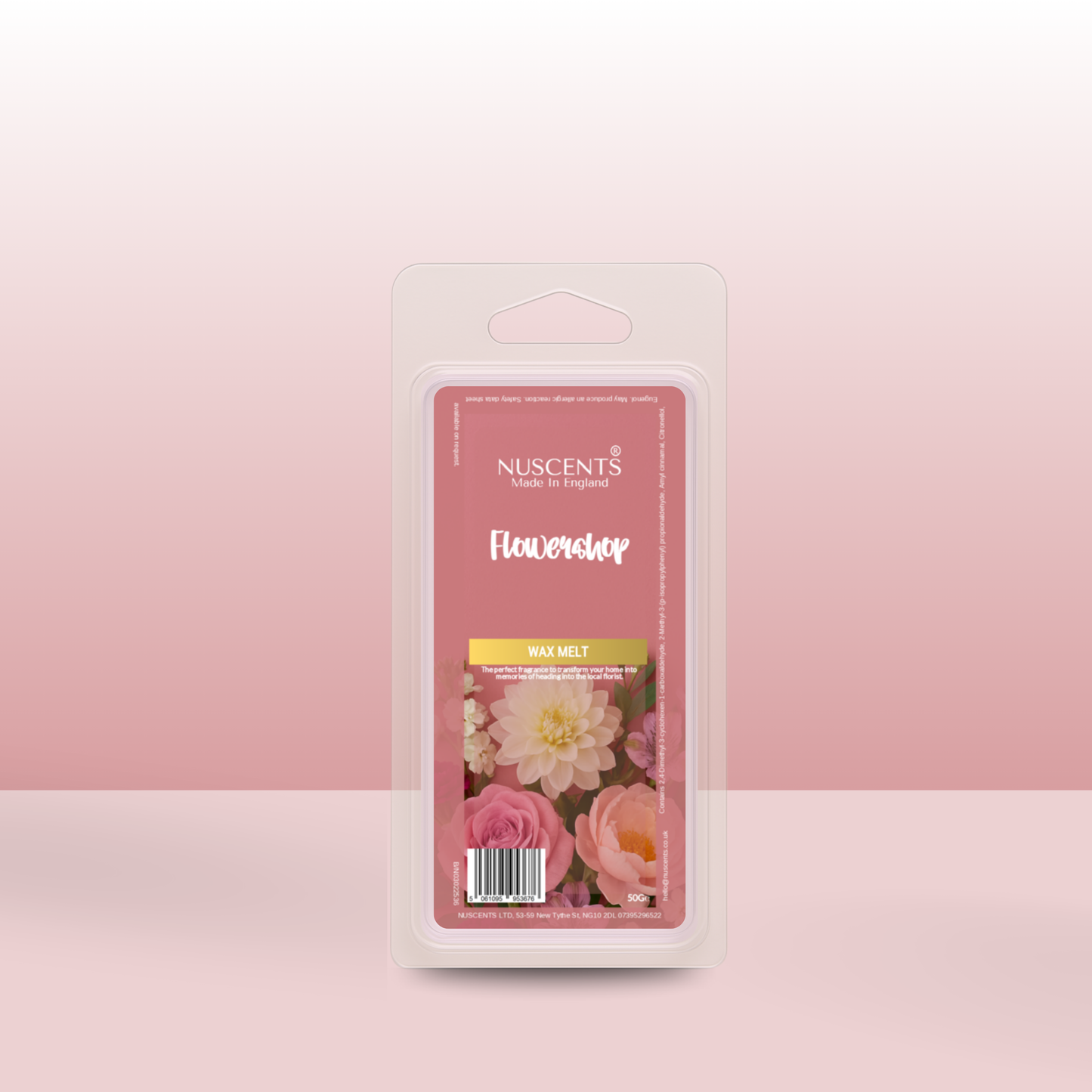 50g *LAST CHANCE Flowershop Scented Wax Melt