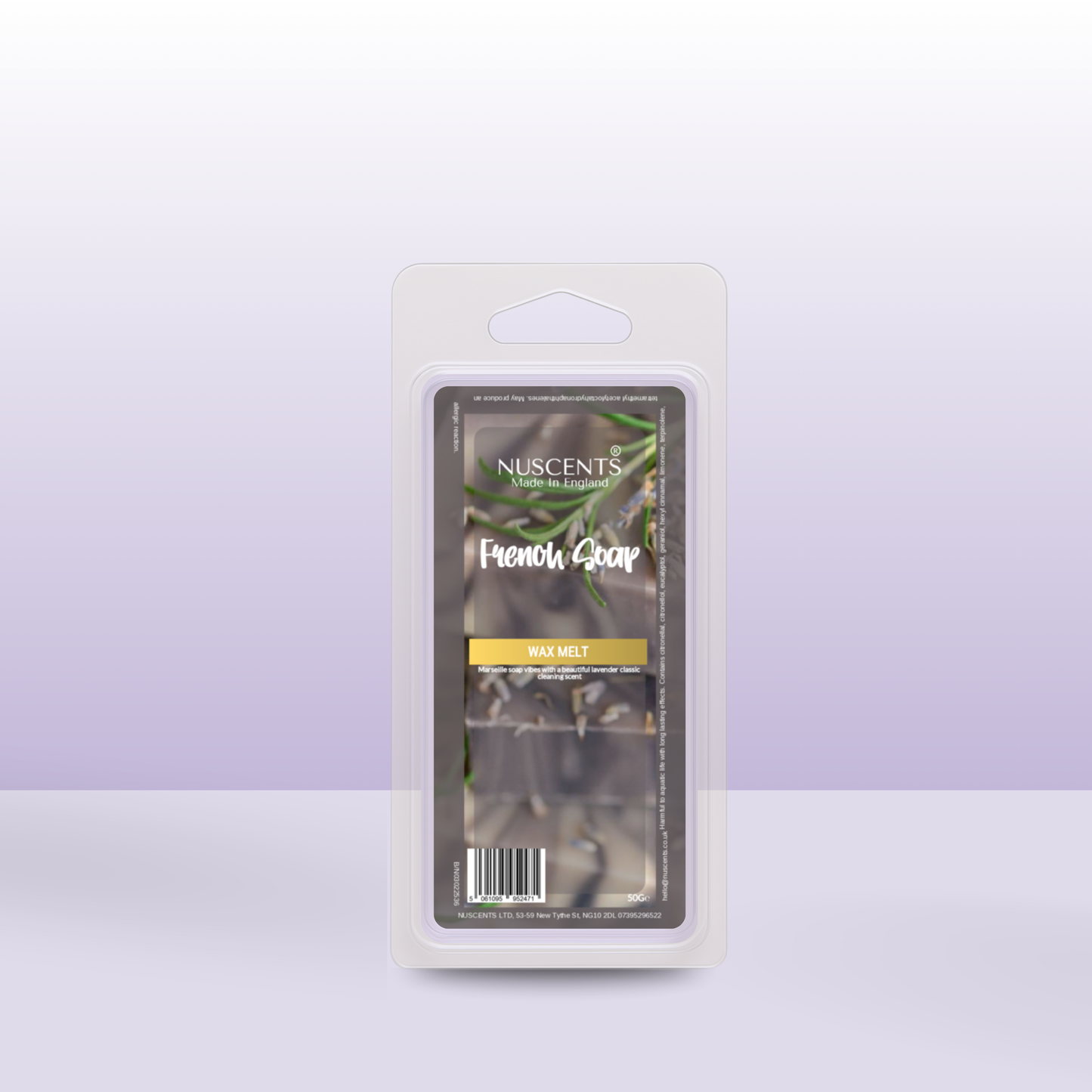 50g French Soap Scented Wax Melt