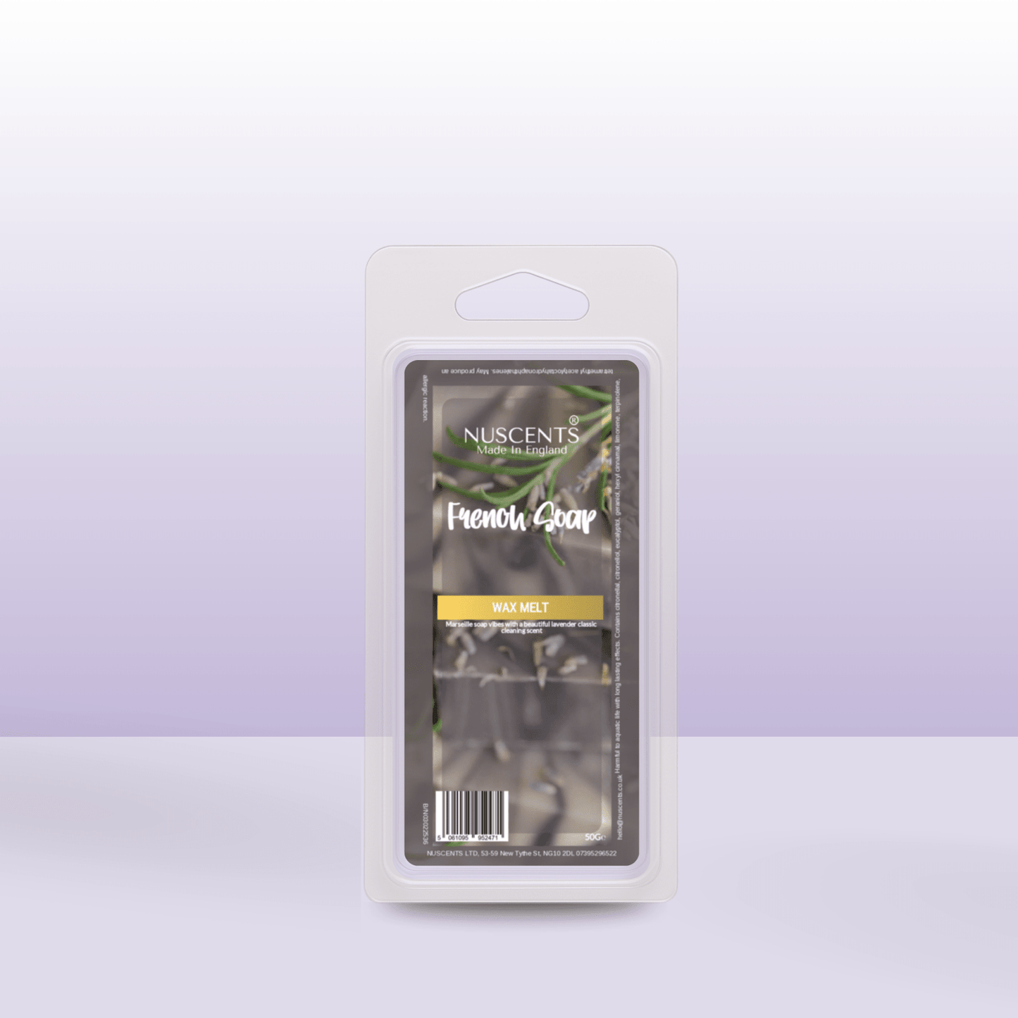 50g French Soap Scented Wax Melt - Nuscents