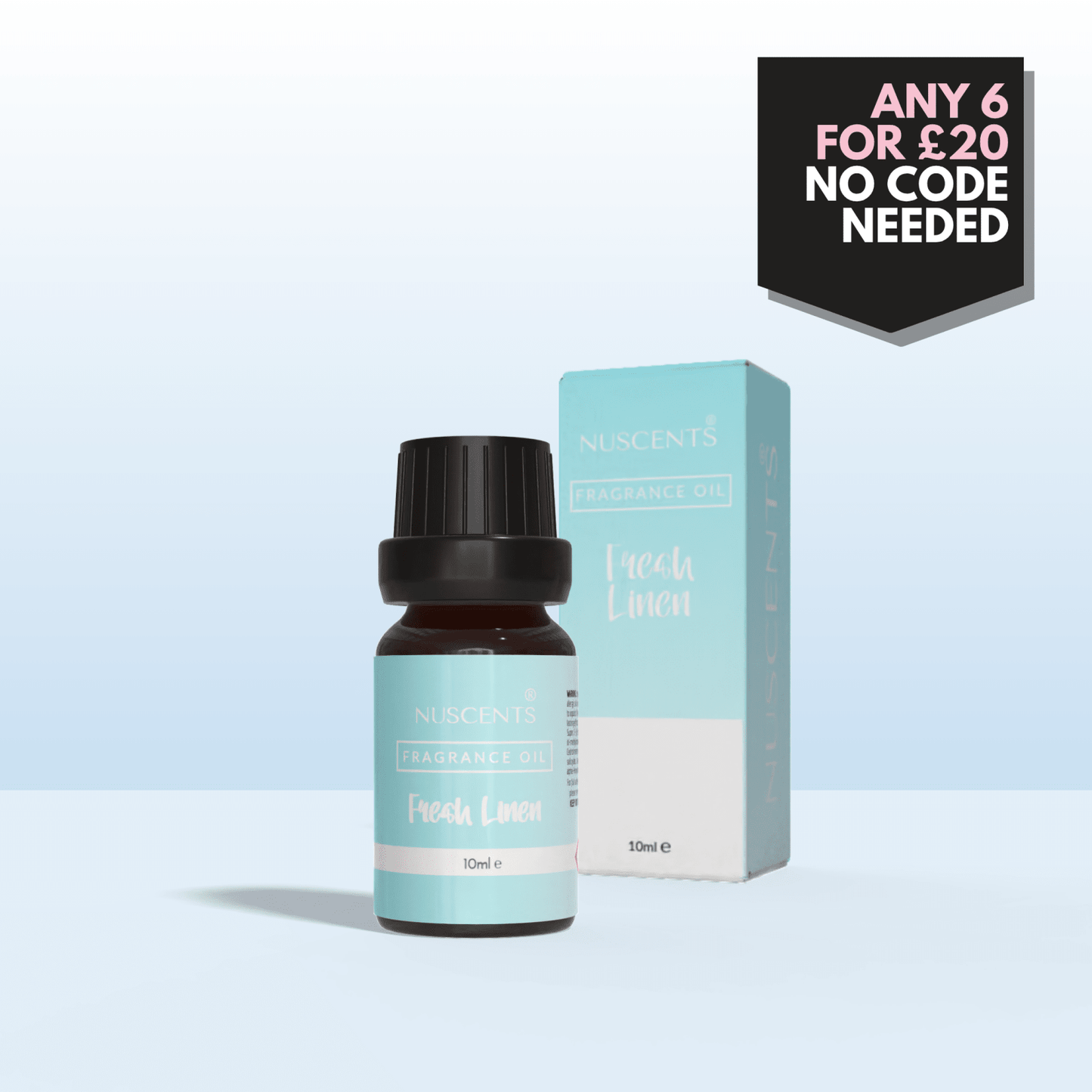 Fresh Linen Aroma Diffuser Fragrance Oil - Nuscents