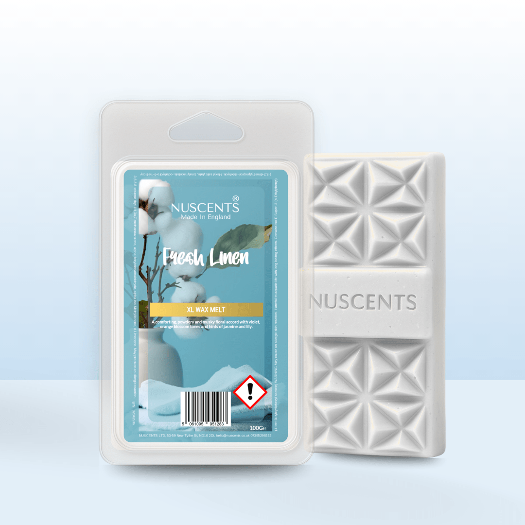Fresh Linen - Soy XL Wax Melt - Nuscents