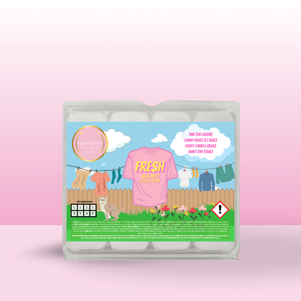 Fresh Wax Melt Scent Collection Box - Nuscents
