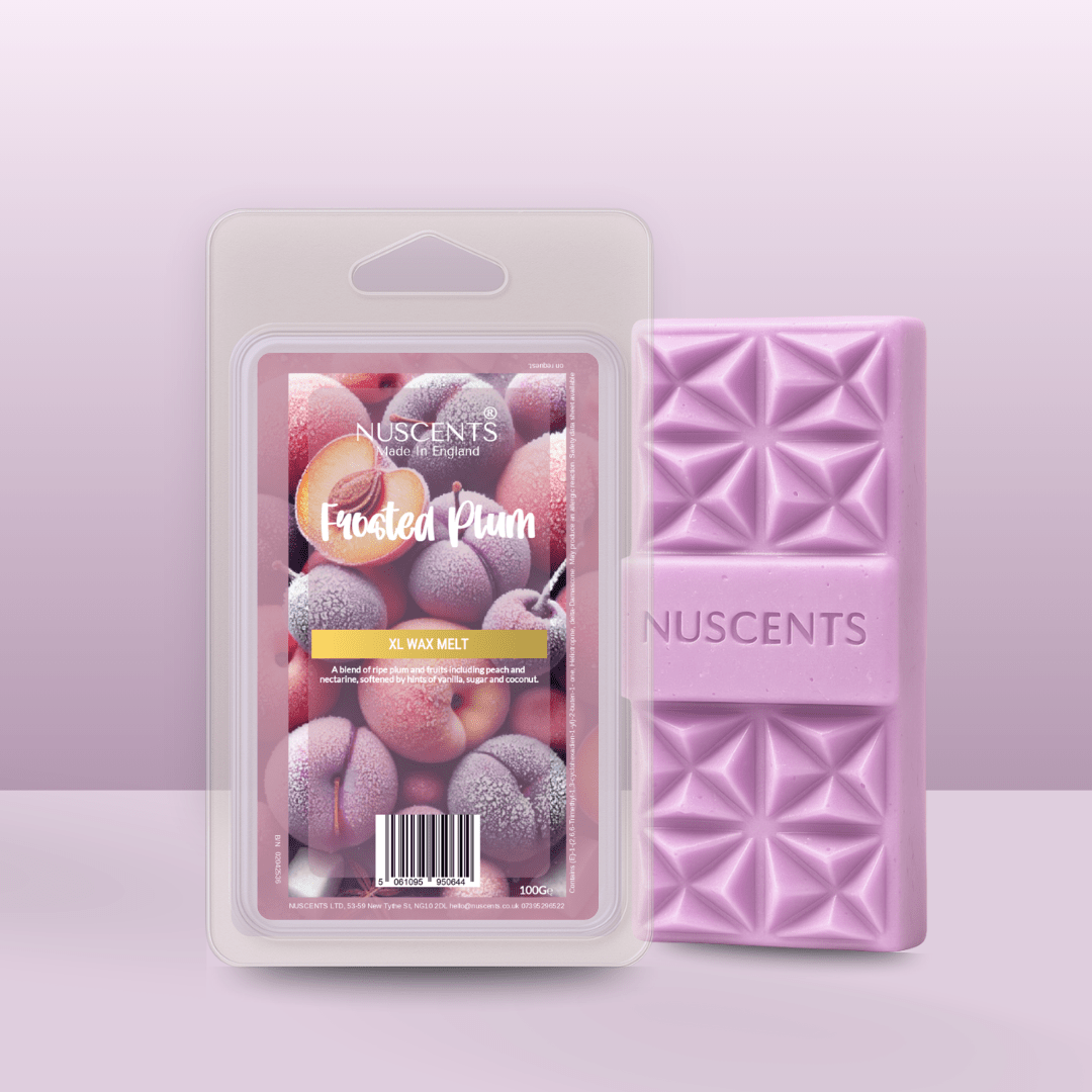 Frosted Plum - Soy XL Wax Melt - Nuscents