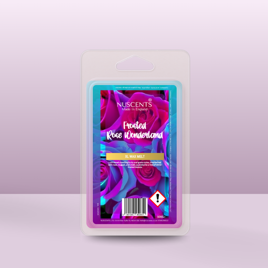 *LIMITED EDITION Frosted Rose Wonderland Mrs Hinch XL Wax Melt - Nuscents