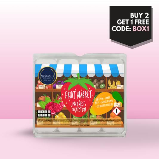 Fruit Market Wax Melt Scent Collection Box - Nuscents