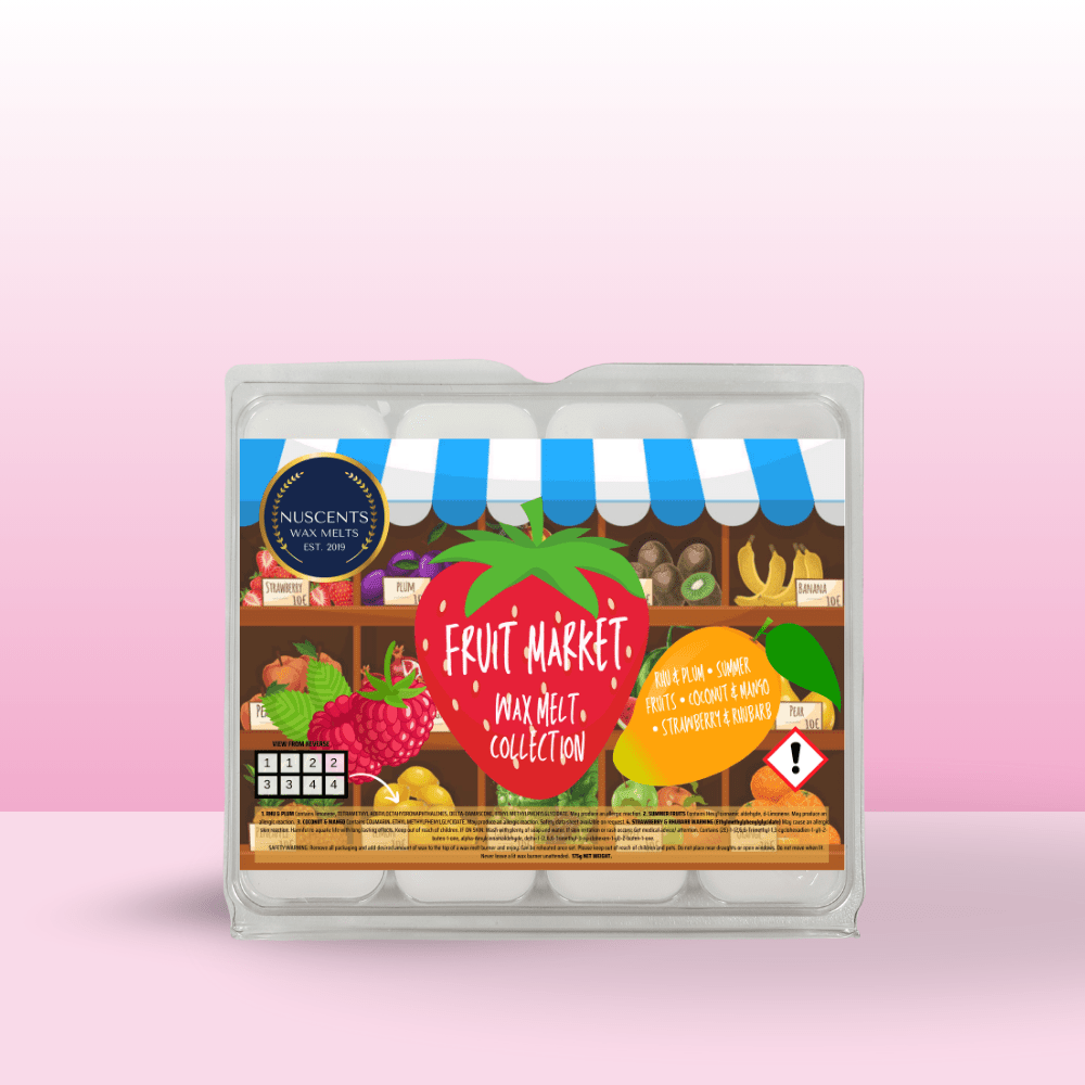 Fruit Market Wax Melt Scent Collection Box - Nuscents