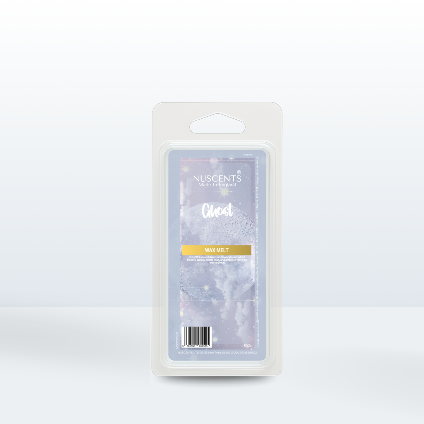 50g Ghost Scented Wax Melt