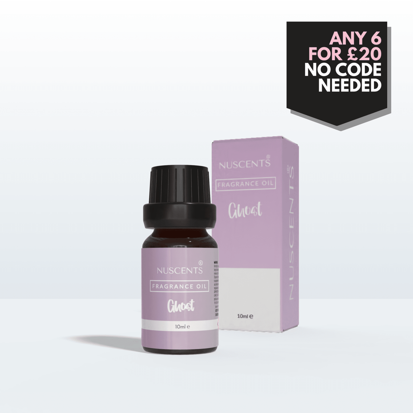 Ghost Aroma Diffuser Fragrance Oil - Nuscents