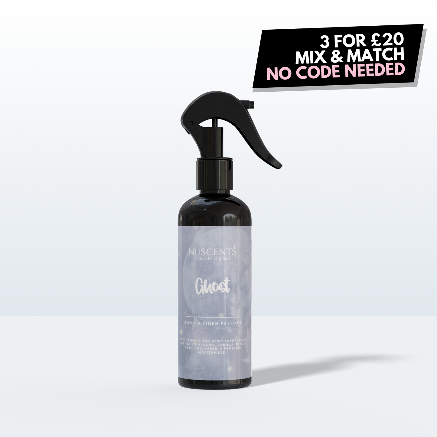 LIMITED EDITION Ghost Room & Linen Perfume Spray