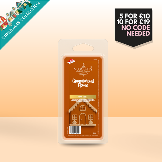 50g *CHRISTMAS Gingerbread House Scented Wax Melt