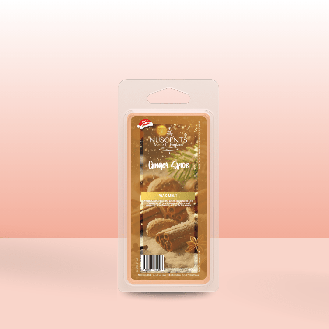 50g *CHRISTMAS Ginger Spice Scented Wax Melt - Nuscents