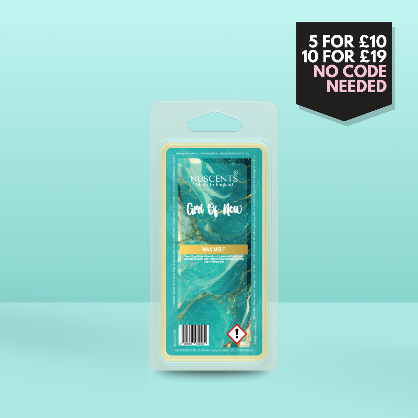 50g *LAST CHANCE Girl Of Now Scented Wax Melt