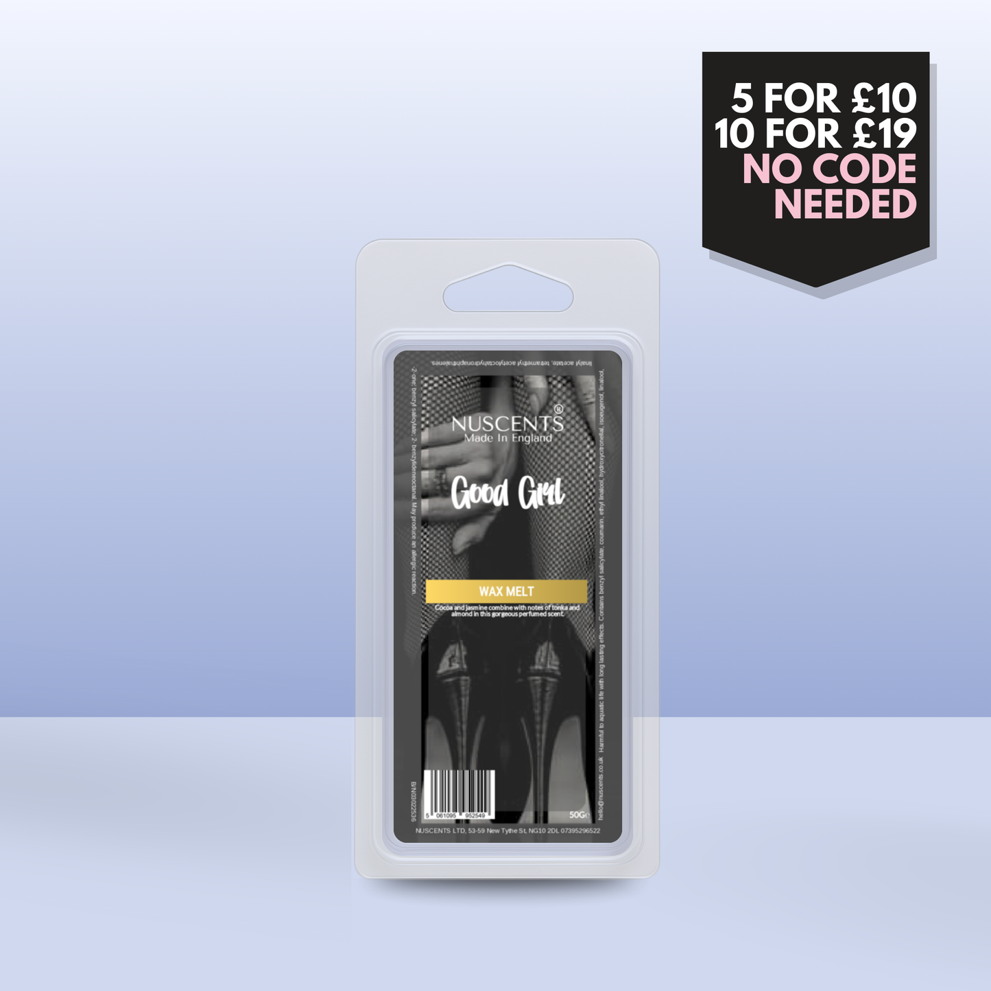 50g Good Girl Scented Wax Melt