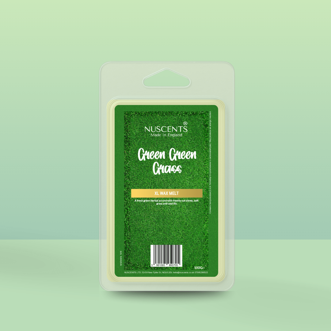 *Green Green Grass - Soy XL Wax Melt - Nuscents