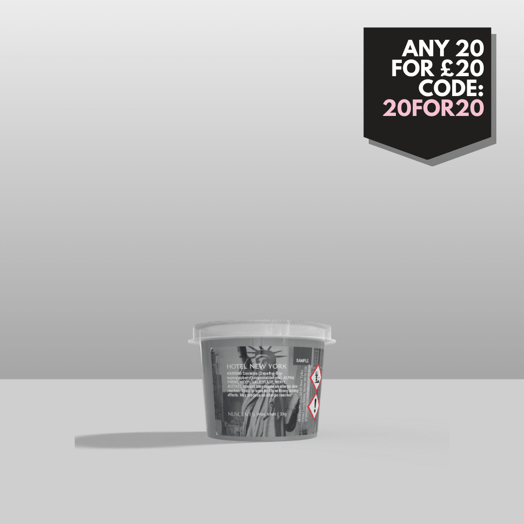 Hotel New York Wax Melt Sample 25g - Nuscents