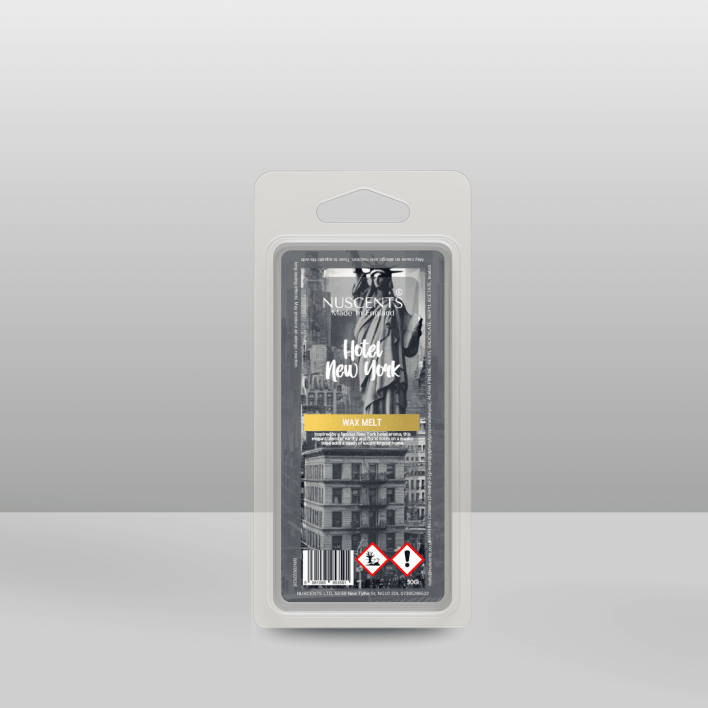50g *Hotel New York Scented Wax Melt - Nuscents