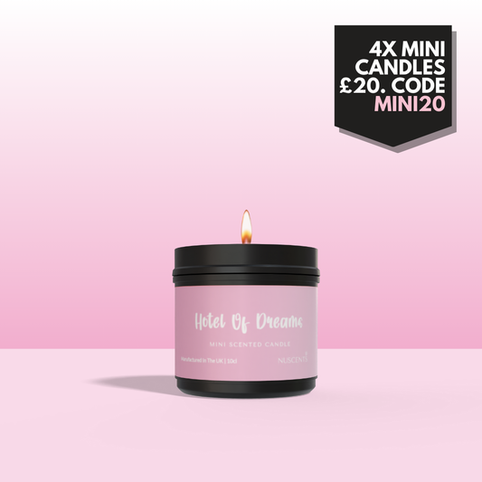 Hotel Of Dreams Mini Candle - Nuscents