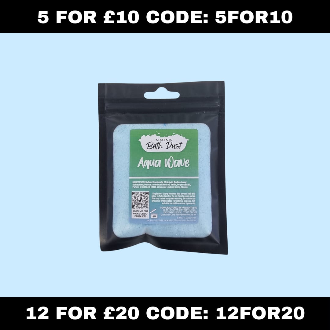 Aqua Wave Bath Dust - Nuscents
