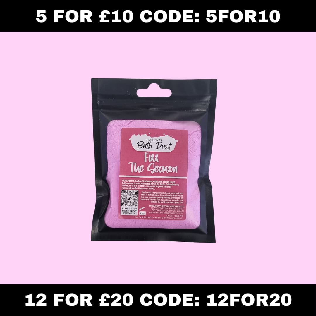 Fizz The Season Bath Dust - Nuscents