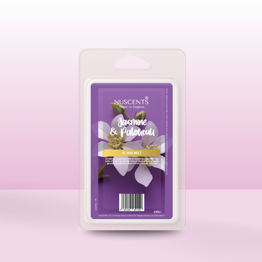 *LIMITED EDITION Jasmine & Patchouli XL Wax Melt - Nuscents