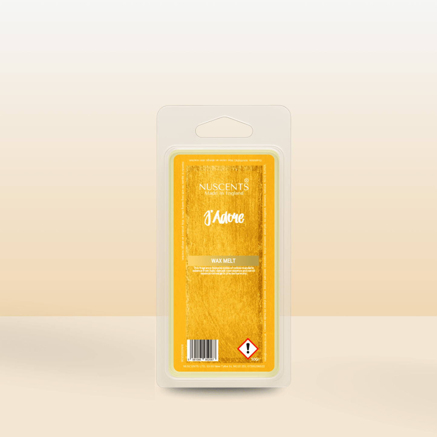 50g J'Adore Scented Wax Melt - Nuscents