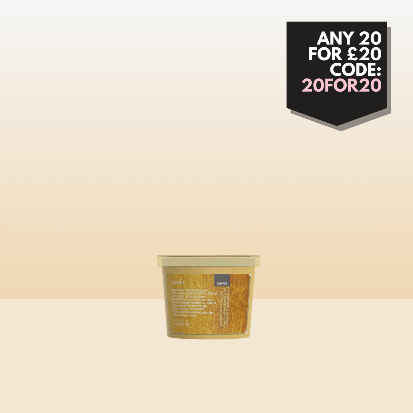J'Adore Wax Melt Sample 25g - Nuscents