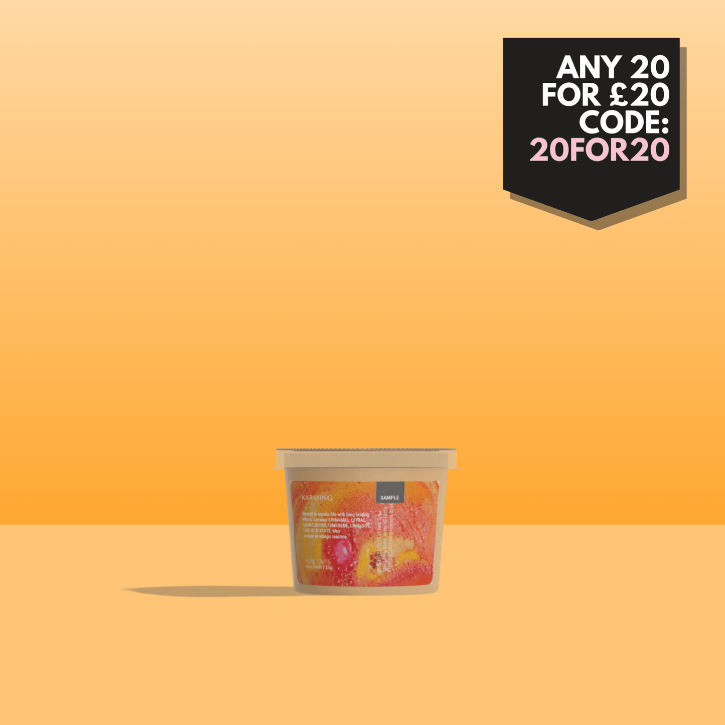 Karming Wax Melt Sample 25g - Nuscents