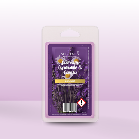 *LAST CHANCE Lavender, Chamomile & Vanilla XL Wax Melt - Nuscents