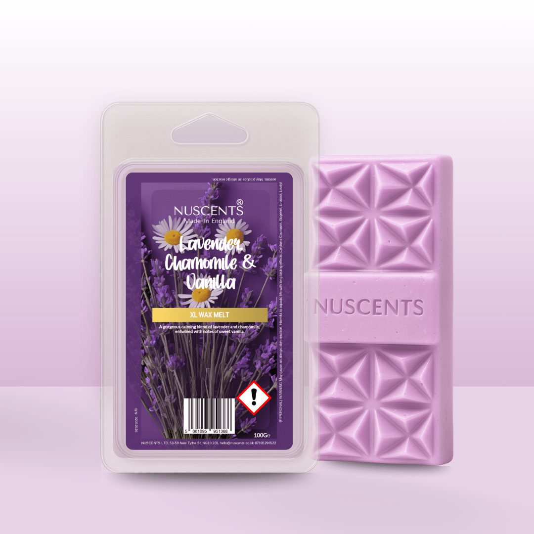 Lavender, Chamomile & Vanilla - Soy XL Wax Melt - Nuscents