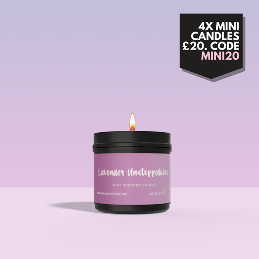 Lavender Unstoppables Mini Candle - Nuscents