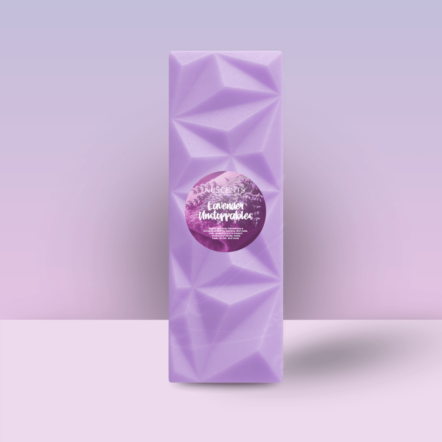 Lavender Unstoppables - Original Wax Melt Snap Bar XL - Nuscents