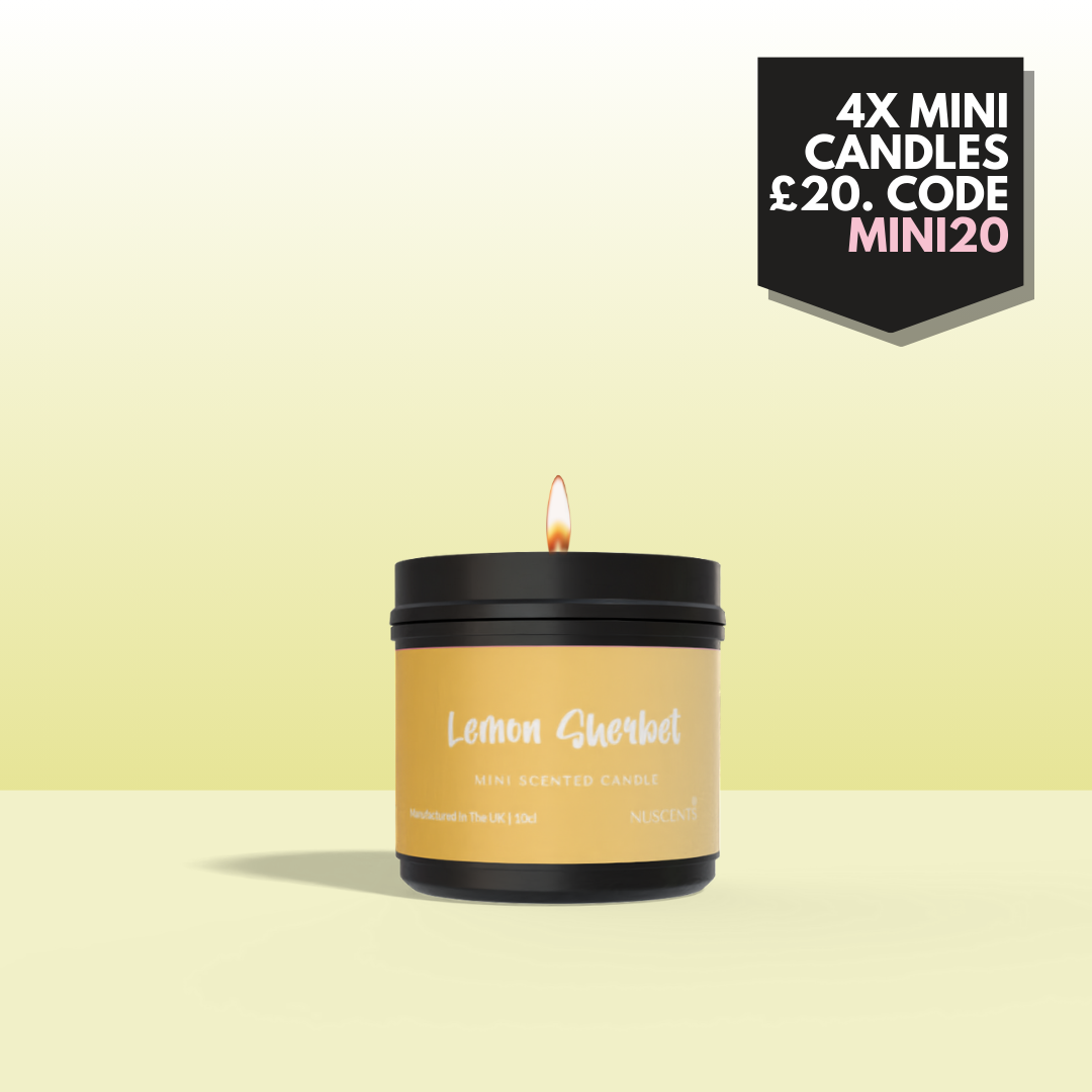 Lemon Sherbet Mini Candle - Nuscents