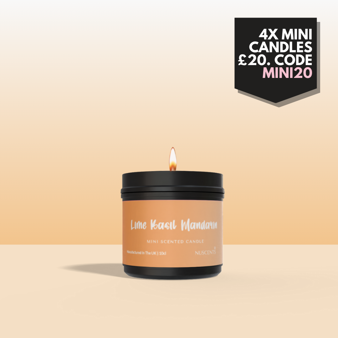 Lime Basil Mandarin Mini Candle