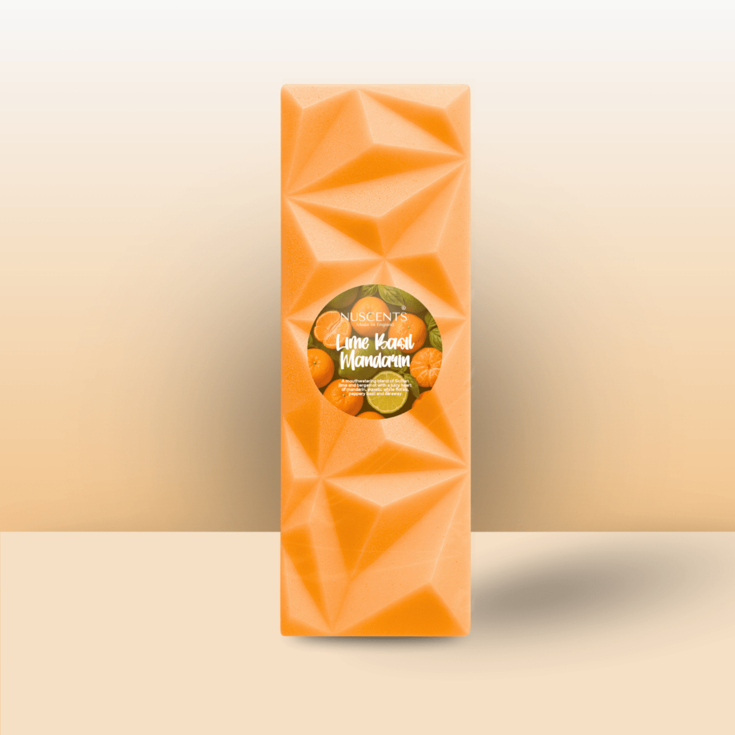 Lime Basil Mandarin - Original Wax Melt Snap Bar XL - Nuscents