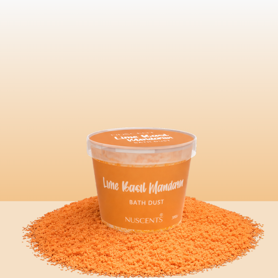 Lime Basil Mandarin Bath Dust