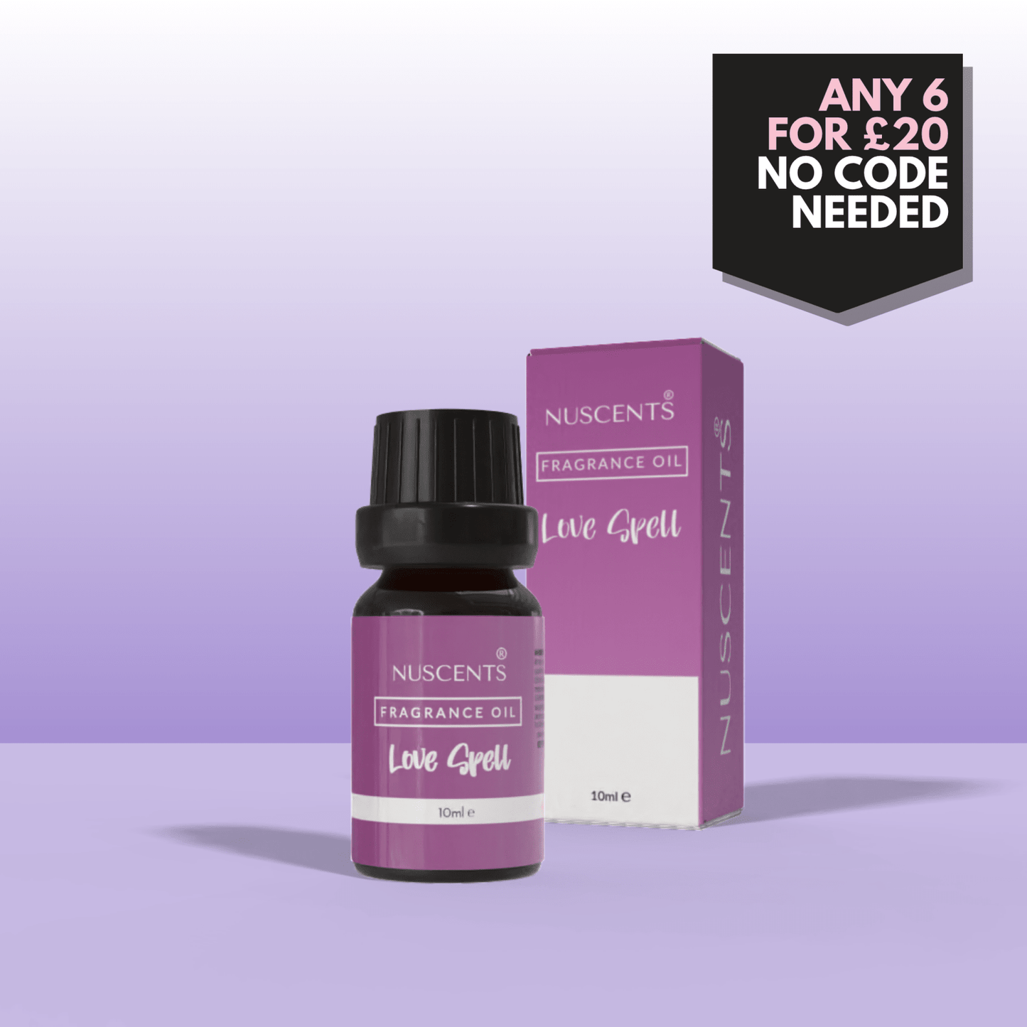 Love Spell Aroma Diffuser Fragrance Oil - Nuscents