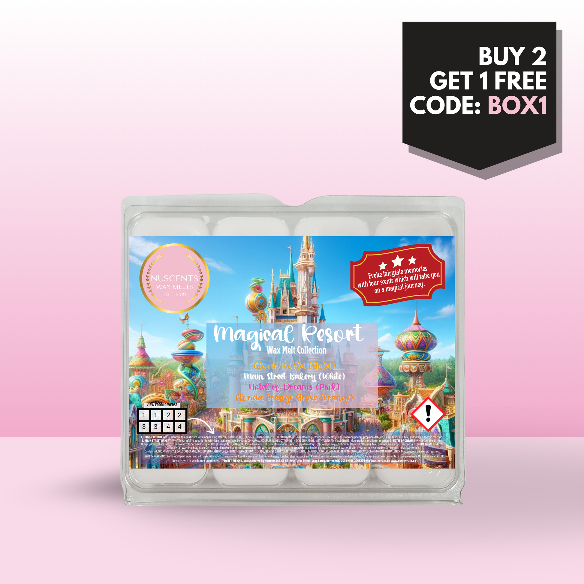 LIMITED EDITION Magical Resort Wax Melt Scent Collection Box - Nuscents