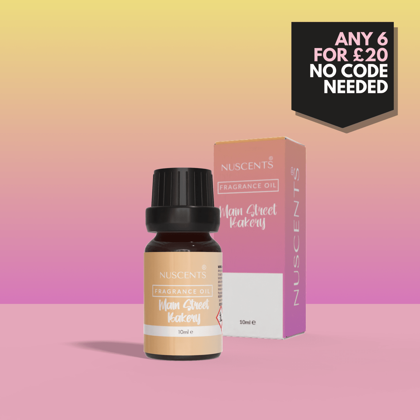 Main Street Bakery Aroma Diffuser Fragrance Oil - Nuscents