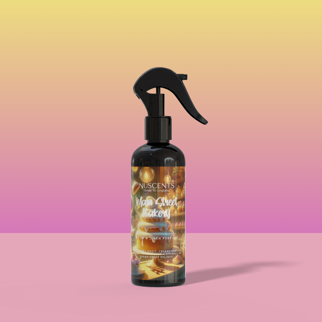 LIMITED EDITION Main Street Bakery Room & Linen Perfume Spray - Nuscents