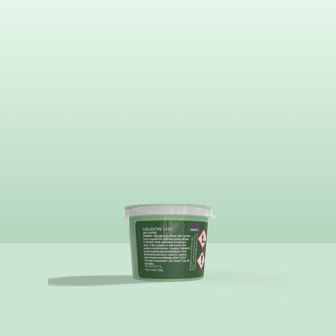 Meadow Lily & Cotton Musk Wax Melt Sample 25g