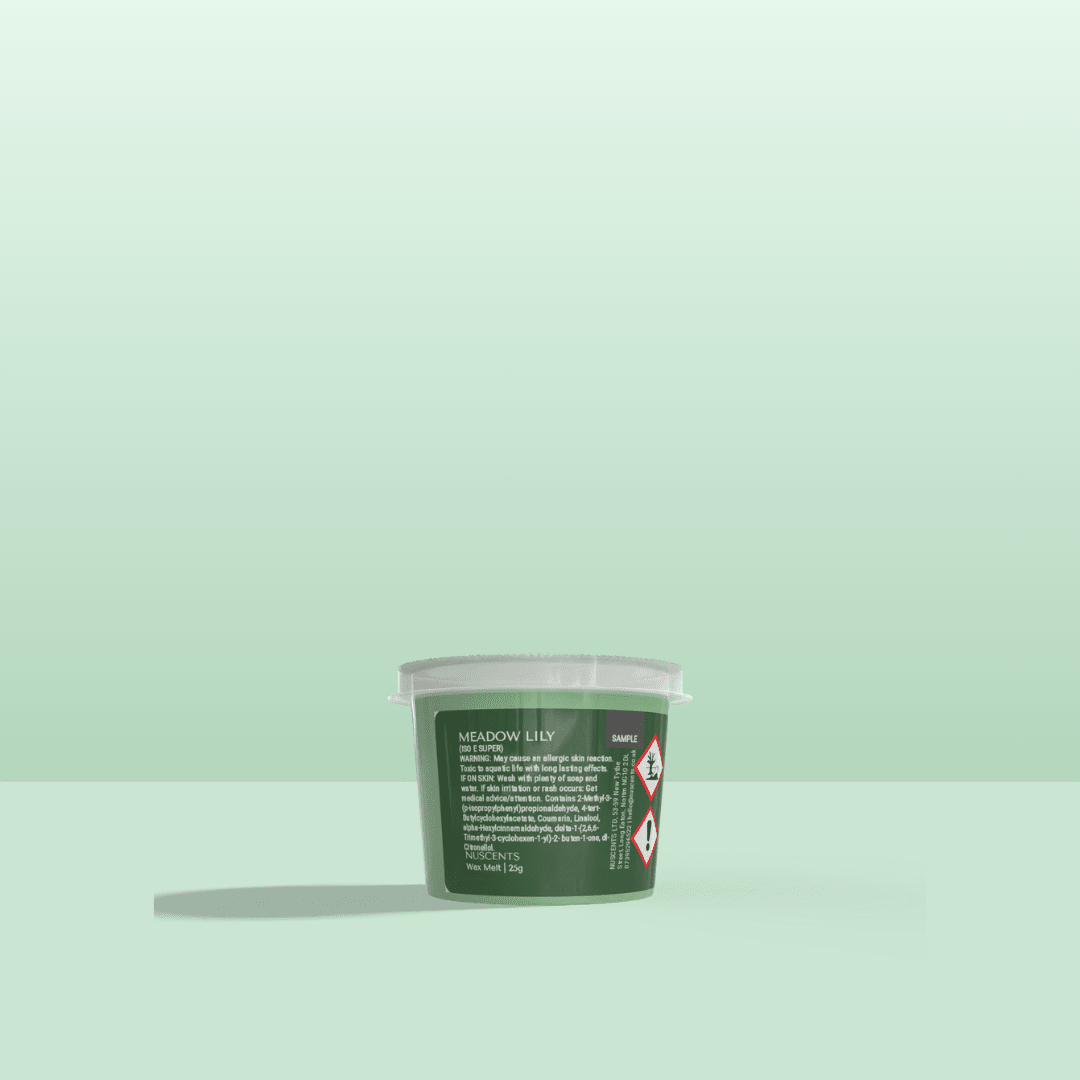 Meadow Lily & Cotton Musk Wax Melt Sample 25g - Nuscents