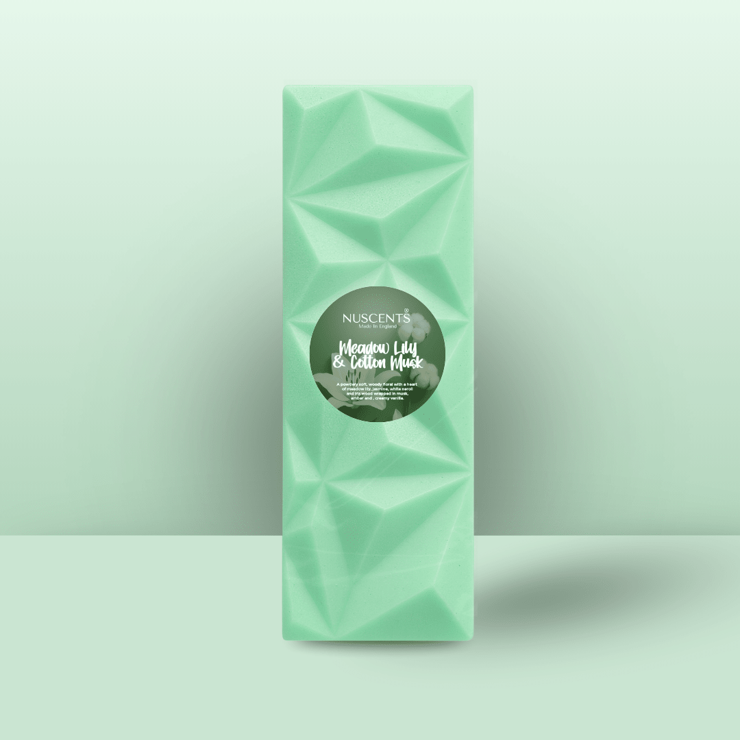 Meadow Lily & Cotton Musk - Original Wax Melt Snap Bar XL - Nuscents