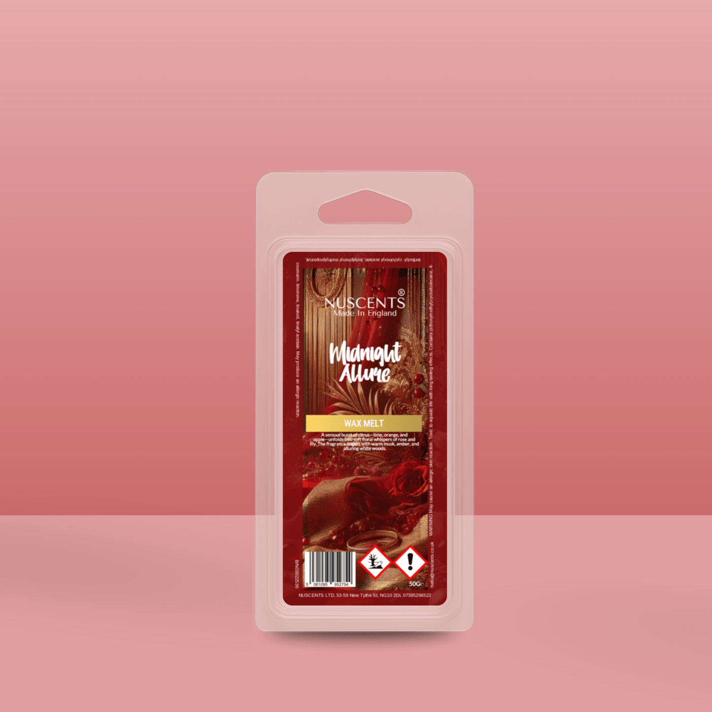 50g *Midnight Allure Scented Wax Melt - Nuscents